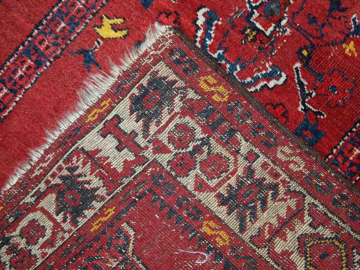 Tapis ancien Turc Anatolian fait main, 1C563