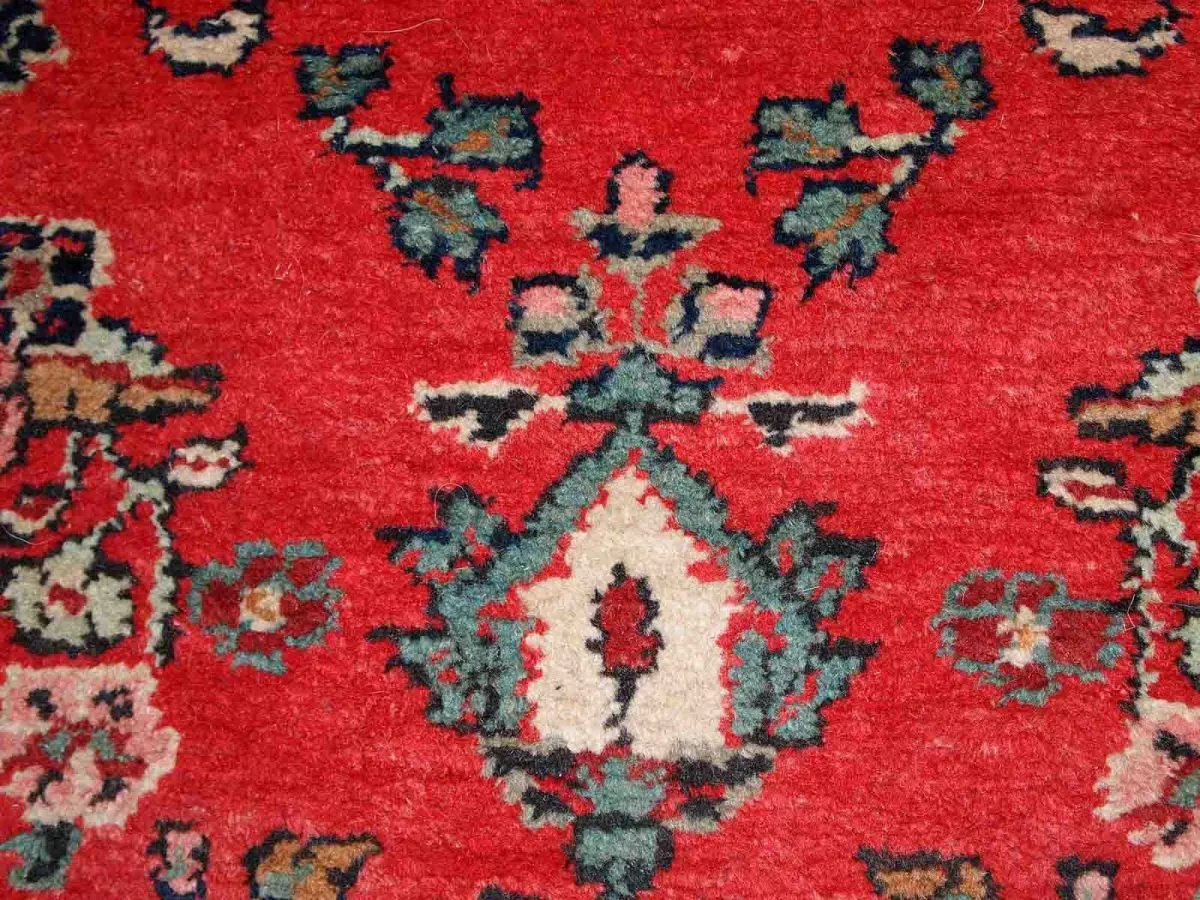 Tapis vintage Persan Hamadan fait main, 1C616