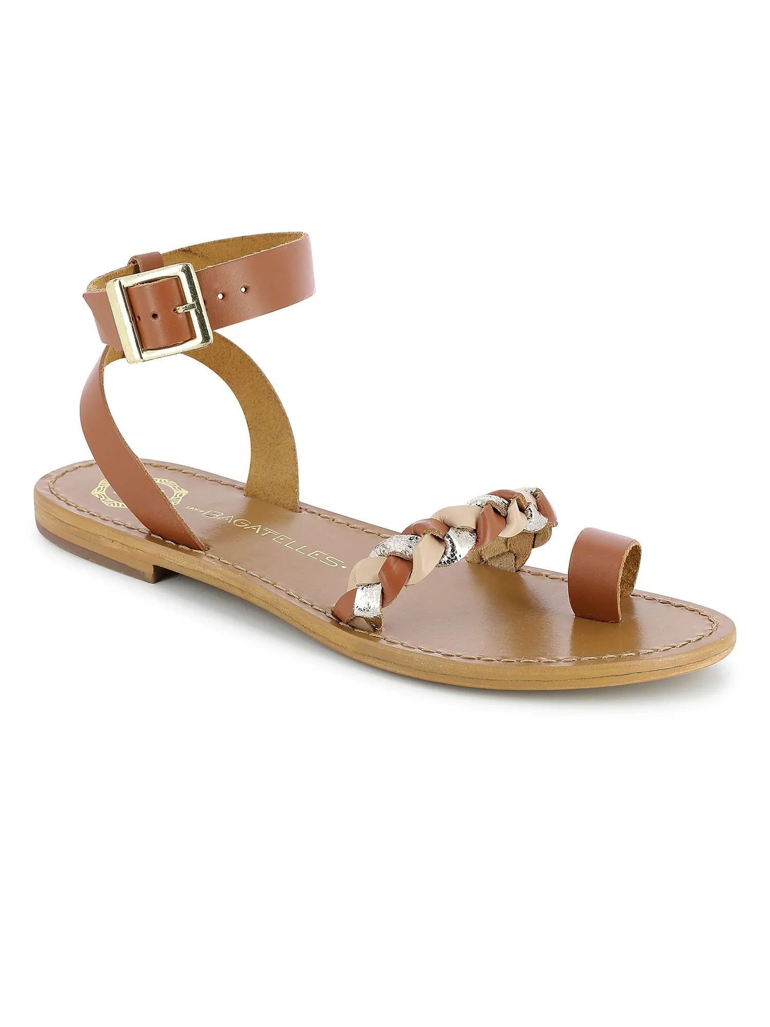 TEMU Sandale en cuir