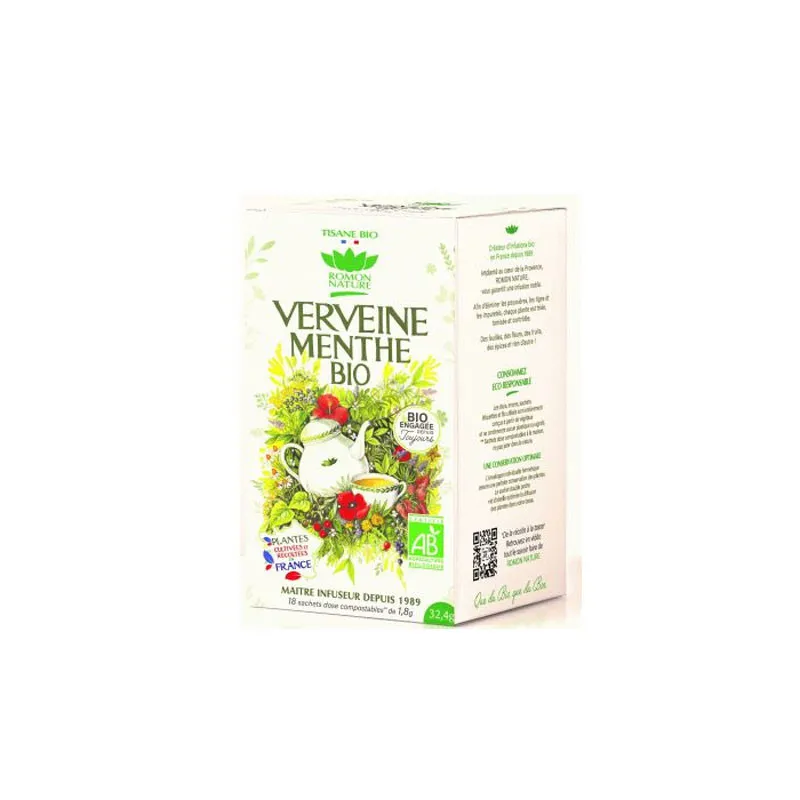 TISANE VERVEINE MENTHE BIO