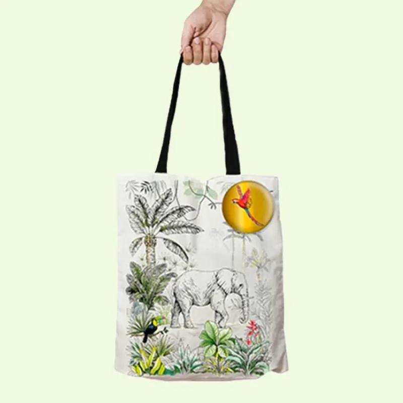 Tote bag Jungle Tropicale Editions Cartesdart