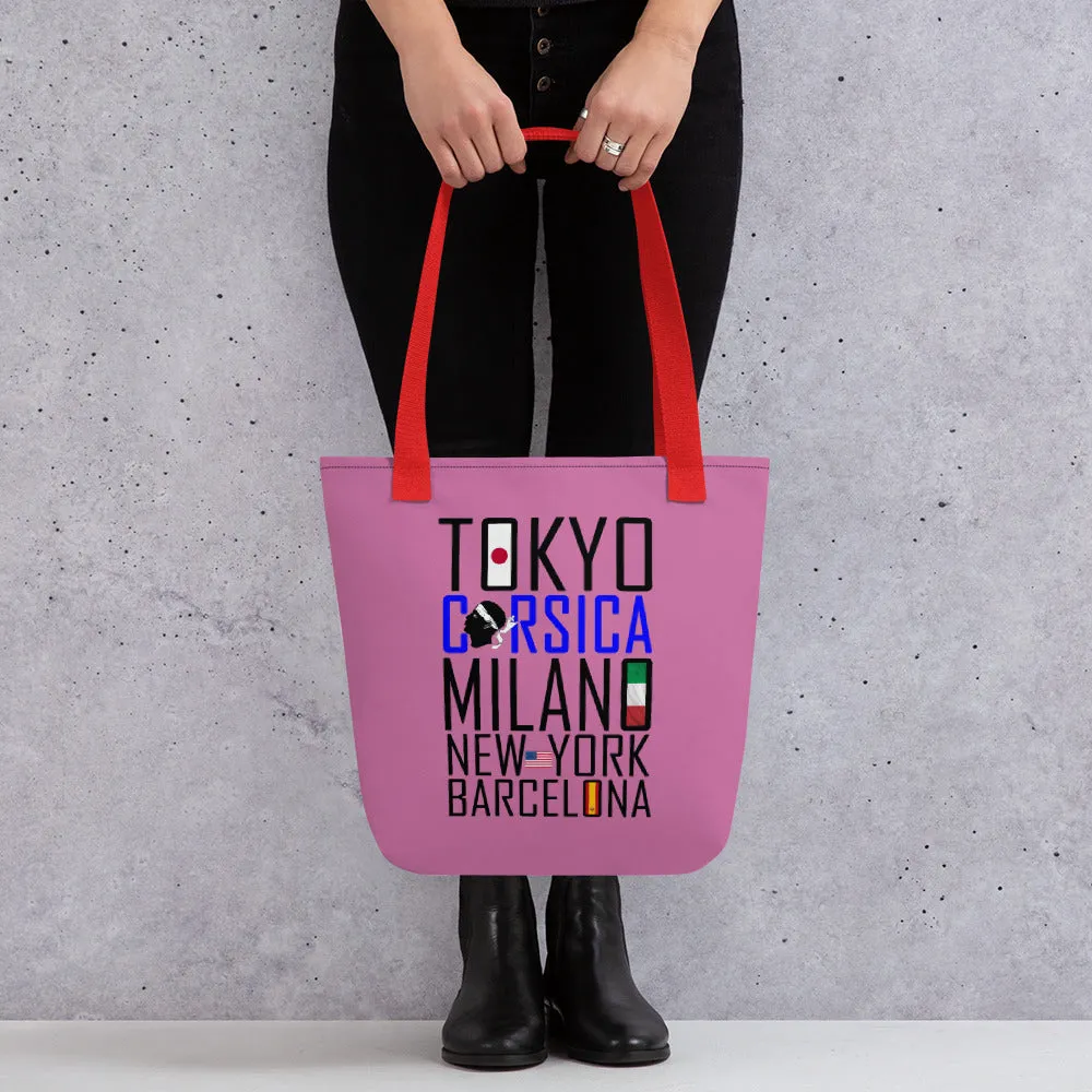 Tote bag Tokyo, Corsica ...