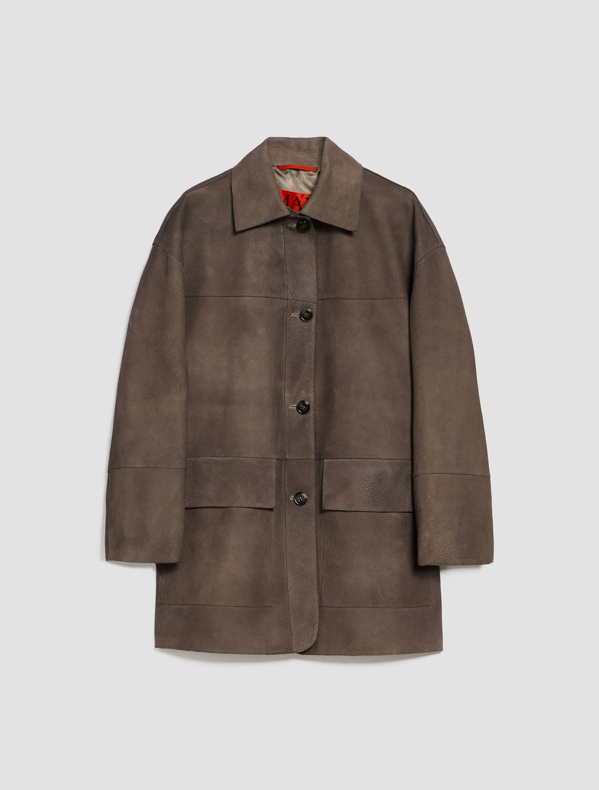 Veste-chemise en cuir