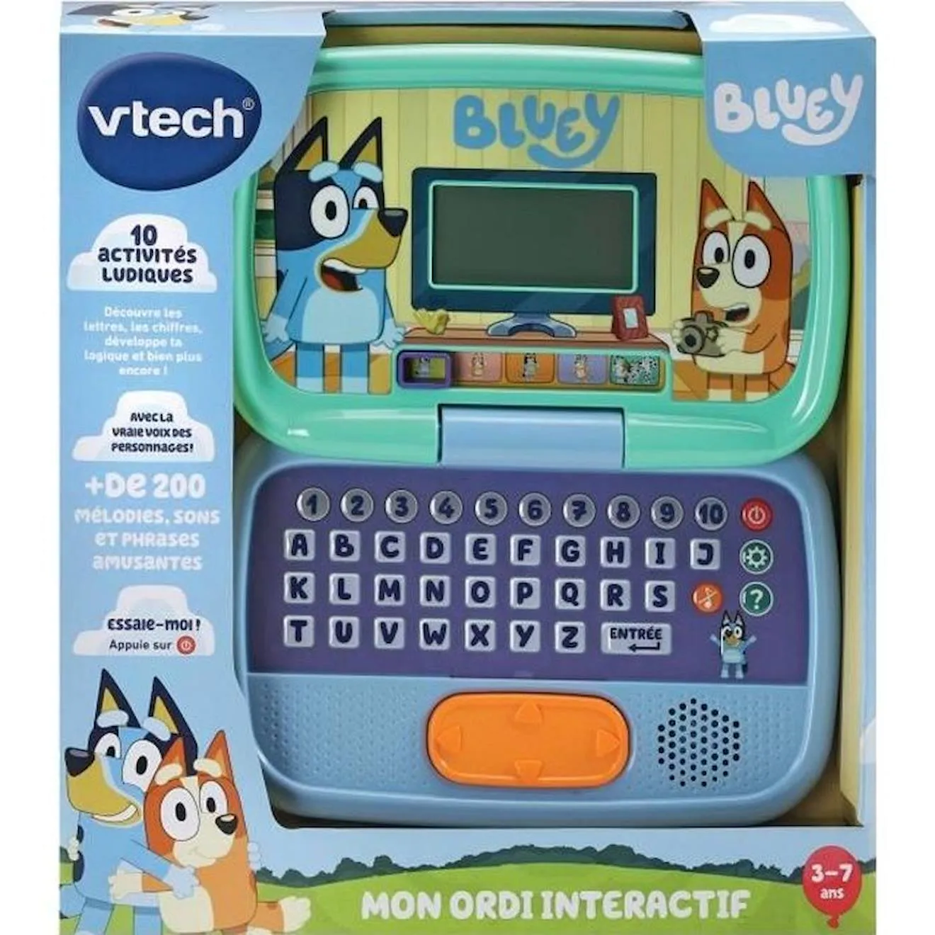 VTECH BLUEY - MON ORDI INTERACTIF blanc - Vtech