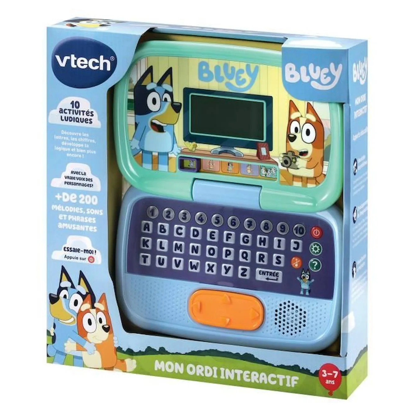 VTECH BLUEY - MON ORDI INTERACTIF blanc - Vtech